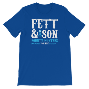 Star Wars - Fett & Son Bounty Hunters - Men's T-Shirt - Geek's Tees