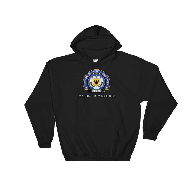 The Dark Knight - GCPD - Major Crimes Unit - Unisex Hoodie - Geek's Tees