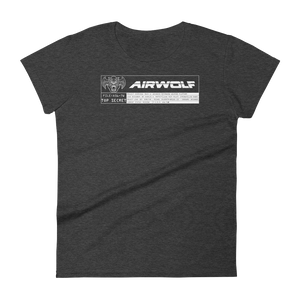 Airwolf - A56-7W - Women's T-Shirt - Geek's Tees