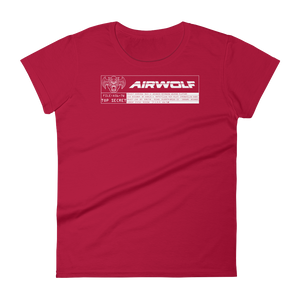 Airwolf - A56-7W - Women's T-Shirt - Geek's Tees