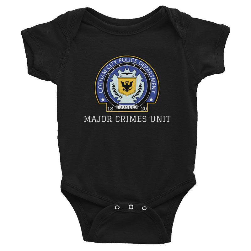 The Dark Knight - GCPD - Major Crimes Unit - Baby Bodysuit - Geek's Tees