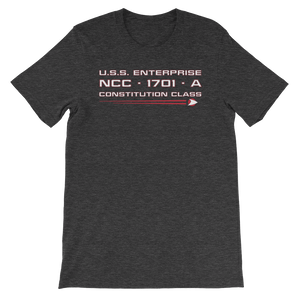 Star Trek - USS Enterprise - 1701 - A - Men's T-Shirt - Geek's Tees