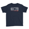 Star Trek - USS Enterprise - 1701 - Kid's T-Shirt - Geek's Tees