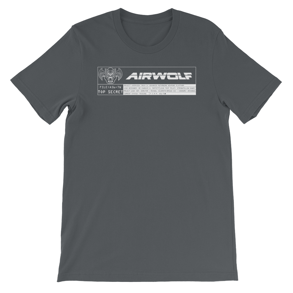 Airwolf - A56-7W - Men's T-Shirt - Geek's Tees