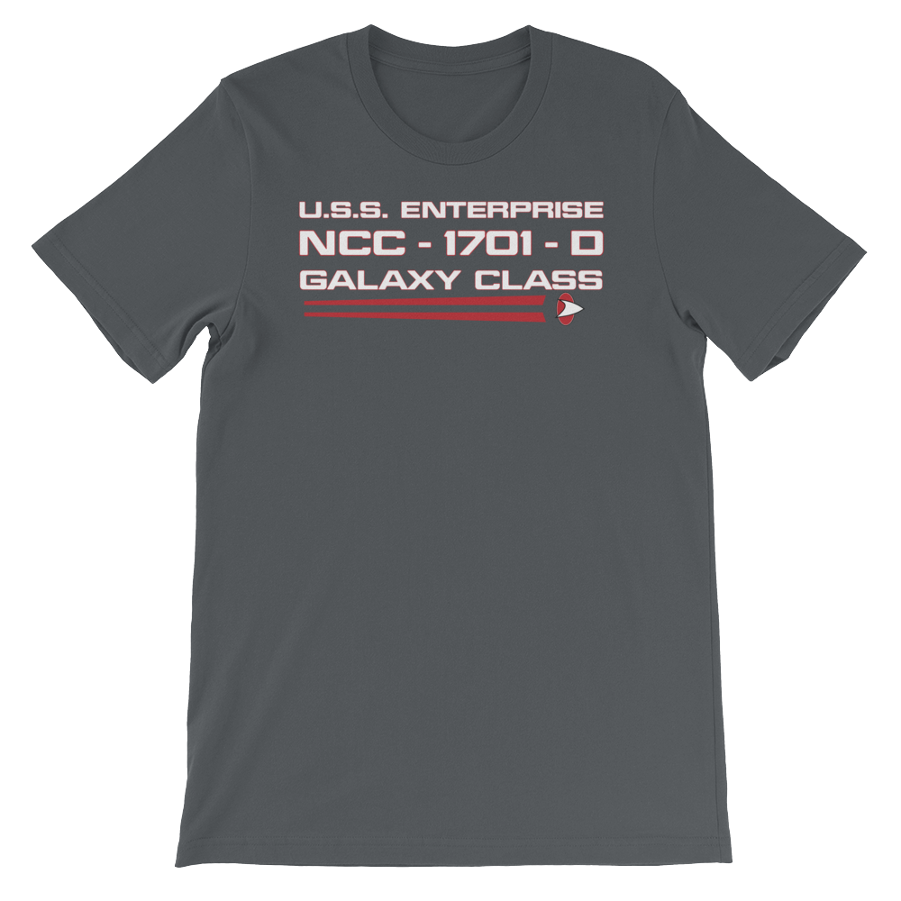 Star Trek - USS Enterprise - 1701 - D Men's T-Shirt - Geek's Tees