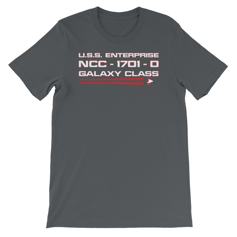 Star Trek - USS Enterprise - 1701 - D Men's T-Shirt - Geek's Tees