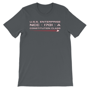 Star Trek - USS Enterprise - 1701 - A - Men's T-Shirt - Geek's Tees