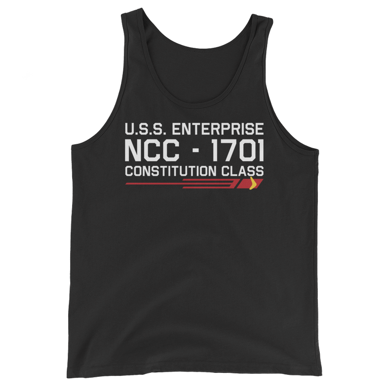 Star Trek - USS Enterprise - 1701 - Unisex  Tank Top - Geek's Tees