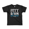 Star Wars - Fett & Son Bounty Hunters - Young Kid's T-Shirt - Geek's Tees