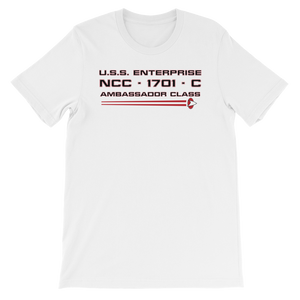 Star Trek - USS Enterprise - 1701 - C - Men's T-Shirt - Geek's Tees