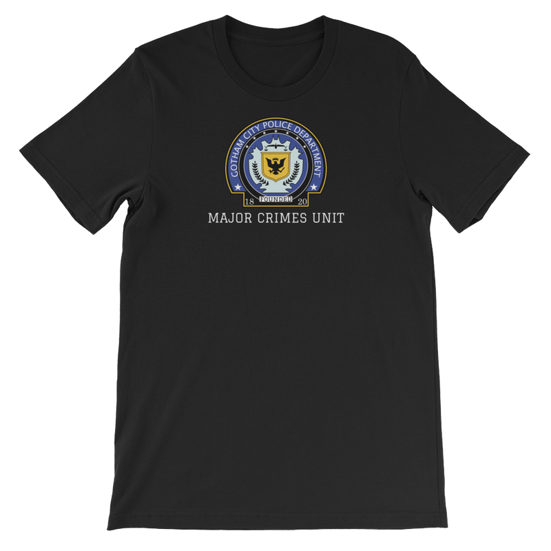 The Dark Knight - GCPD - Major Crimes Unit - Men's T-Shirt - Geek's Tees