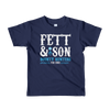 Star Wars - Fett & Son Bounty Hunters - Young Kid's T-Shirt - Geek's Tees