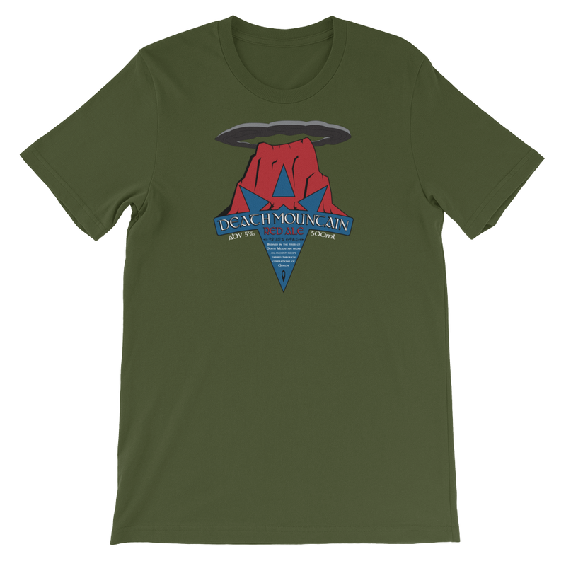 Legend of Zelda - Death Mountain Red Ale - Men's T-Shirt - Geek's Tees