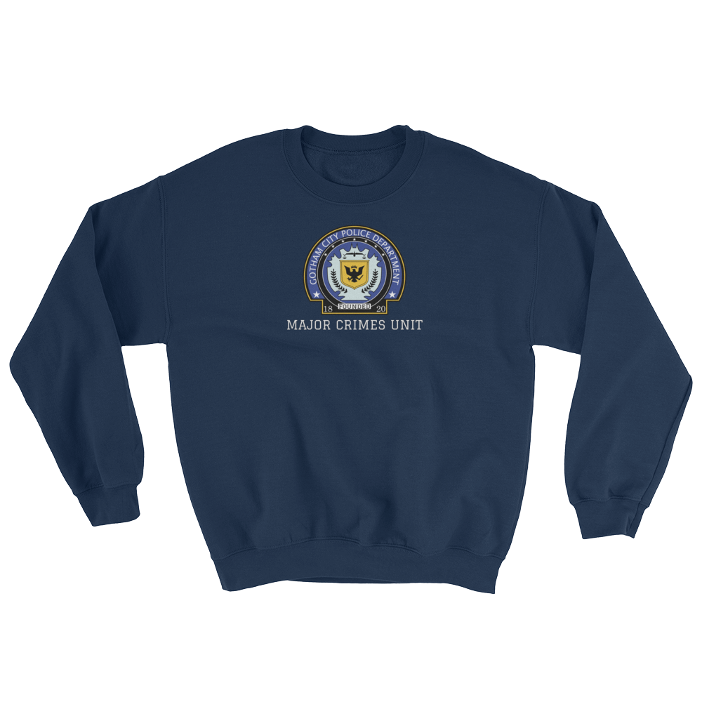 The Dark Knight - GCPD - Major Crimes Unit - Unisex Sweatshirt - Geek's Tees