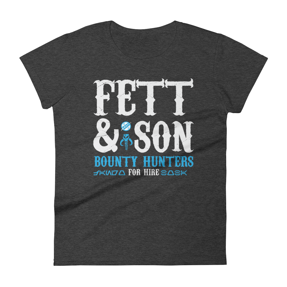 Star Wars - Fett & Son Bounty Hunters - Women's T-Shirt - Geek's Tees