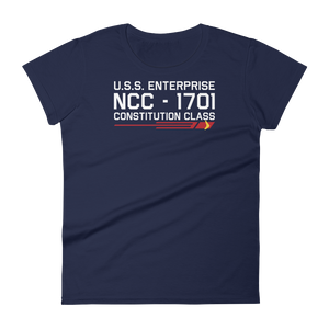 Star Trek - USS Enterprise - 1701 - Women's T-Shirt - Geek's Tees