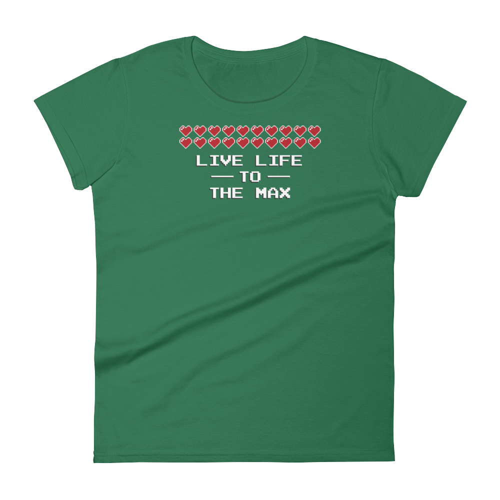 The Legend of Zelda - Max Hearts - Women's T-Shirt - Geek's Tees