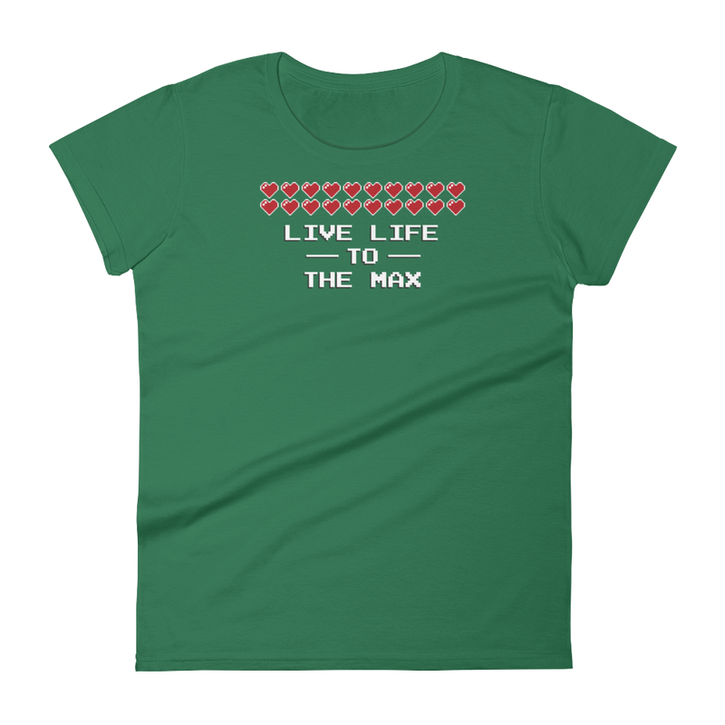 The Legend of Zelda - Max Hearts - Women's T-Shirt - Geek's Tees