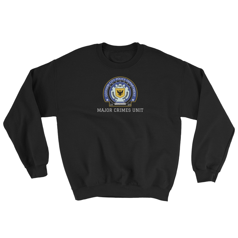 The Dark Knight - GCPD - Major Crimes Unit - Unisex Sweatshirt - Geek's Tees