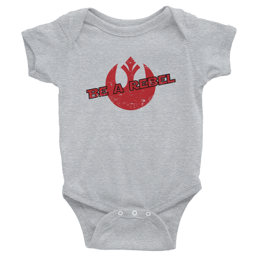 Star Wars - Be A Rebel - Baby Bodysuit - Geek's Tees