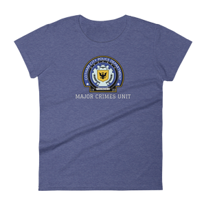 The Dark Knight - GCPD - Major Crimes Unit - Women's T-Shirt - Geek's Tees