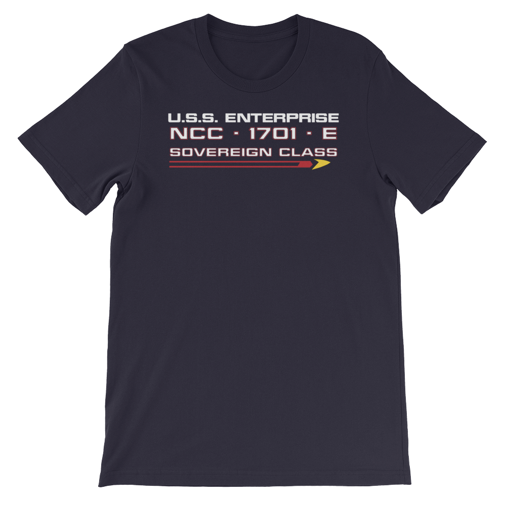 Star Trek - USS Enterprise - 1701 - E - Men's T-shirt - Geek's Tees