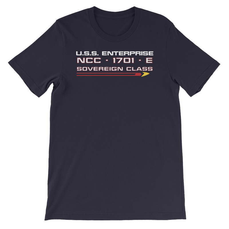 Star Trek - USS Enterprise - 1701 - E - Men's T-shirt - Geek's Tees