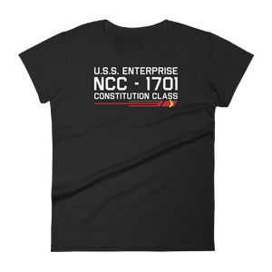 Star Trek - USS Enterprise - 1701 - Women's T-Shirt - Geek's Tees