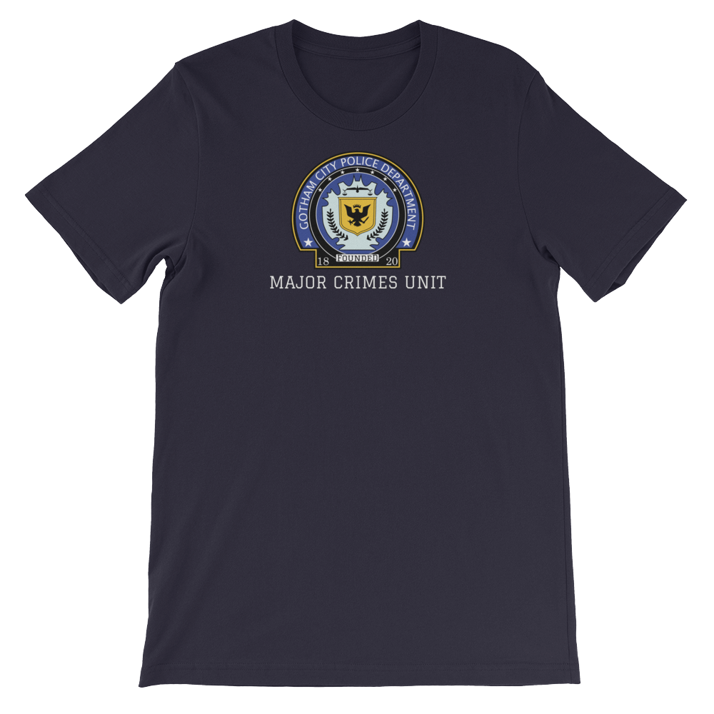 The Dark Knight - GCPD - Major Crimes Unit - Men's T-Shirt - Geek's Tees