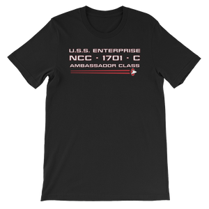 Star Trek - USS Enterprise - 1701 - C - Men's T-Shirt - Geek's Tees