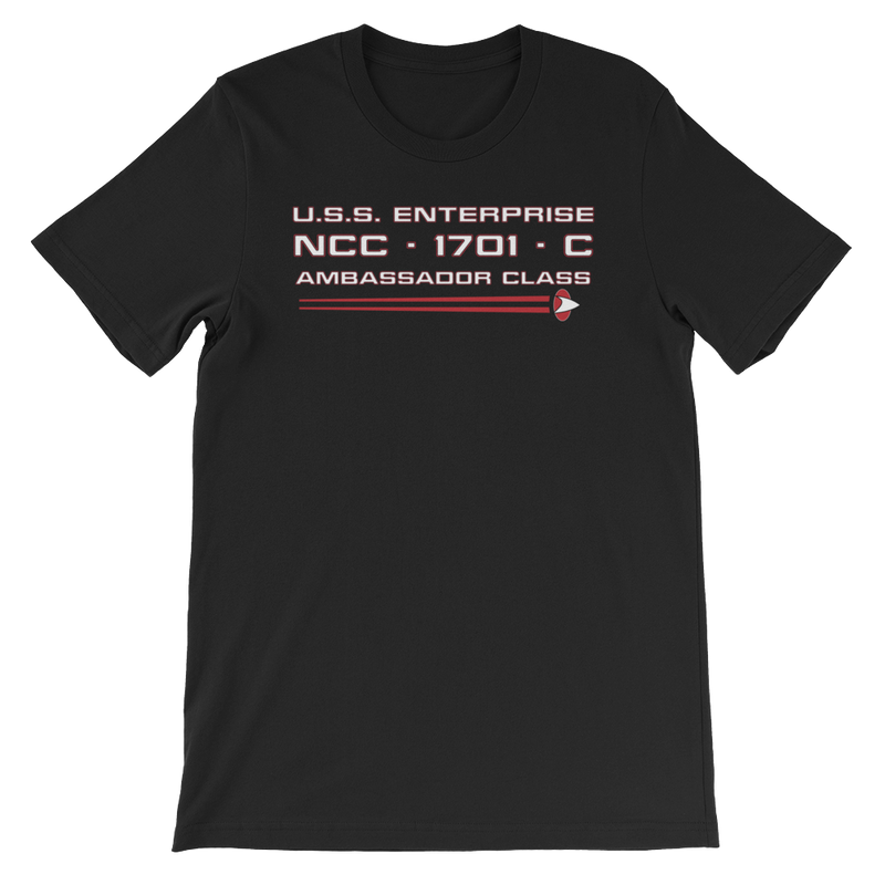 Star Trek - USS Enterprise - 1701 - C - Men's T-Shirt - Geek's Tees