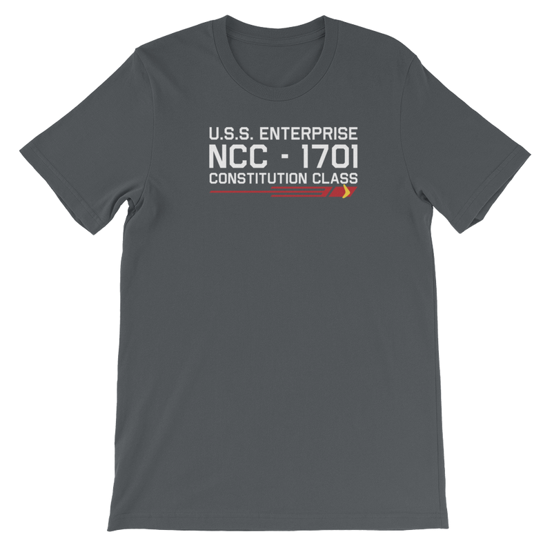 Star Trek - USS Enterprise - 1701 - Men's T-Shirt - Geek's Tees