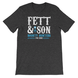 Star Wars - Fett & Son Bounty Hunters - Men's T-Shirt - Geek's Tees