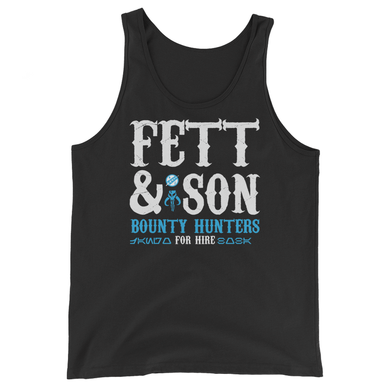 Star Wars - Fett & Son Bounty Hunters - Unisex Tank Top - Geek's Tees