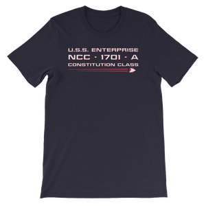 Star Trek - USS Enterprise - 1701 - A - Men's T-Shirt - Geek's Tees