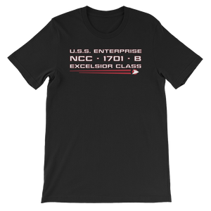 Star Trek - USS Enterprise - 1701 - B - Men's T-Shirt - Geek's Tees