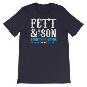 Star Wars - Fett & Son Bounty Hunters - Men's T-Shirt - Geek's Tees