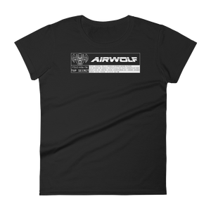 Airwolf - A56-7W - Women's T-Shirt - Geek's Tees