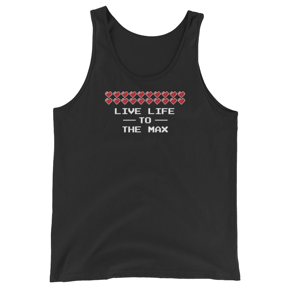 The Legend of Zelda - Max Hearts - Unisex Tank Top - Geek's Tees