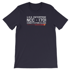 Star Trek - USS Enterprise - 1701 - Men's T-Shirt - Geek's Tees