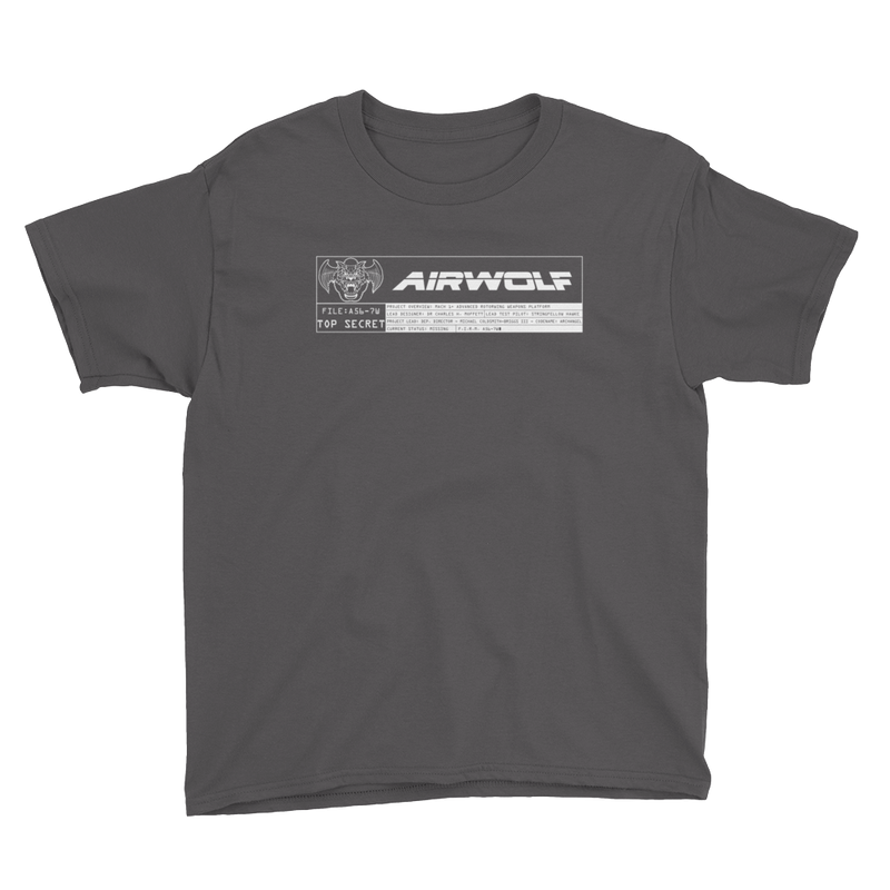 Airwolf - A56-7W - Kid's T-Shirt - Geek's Tees