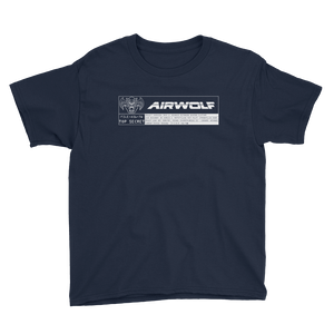 Airwolf - A56-7W - Kid's T-Shirt - Geek's Tees