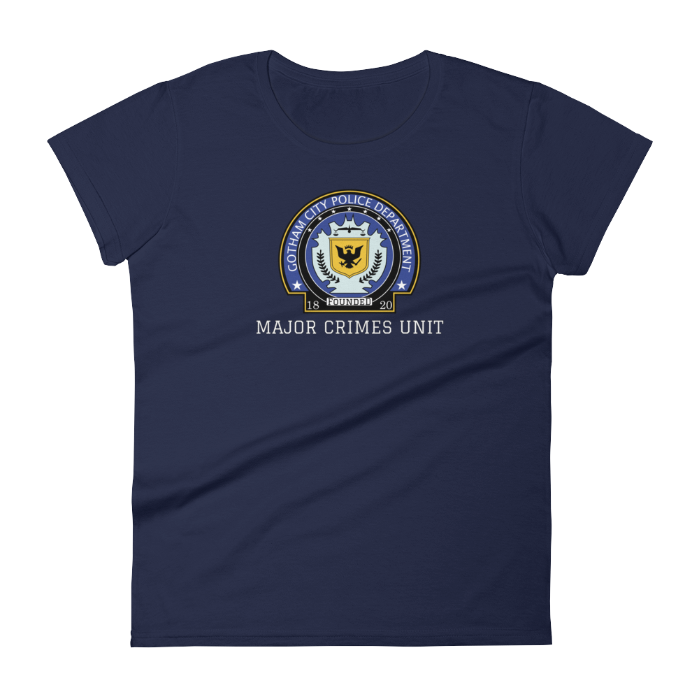 The Dark Knight - GCPD - Major Crimes Unit - Women's T-Shirt - Geek's Tees