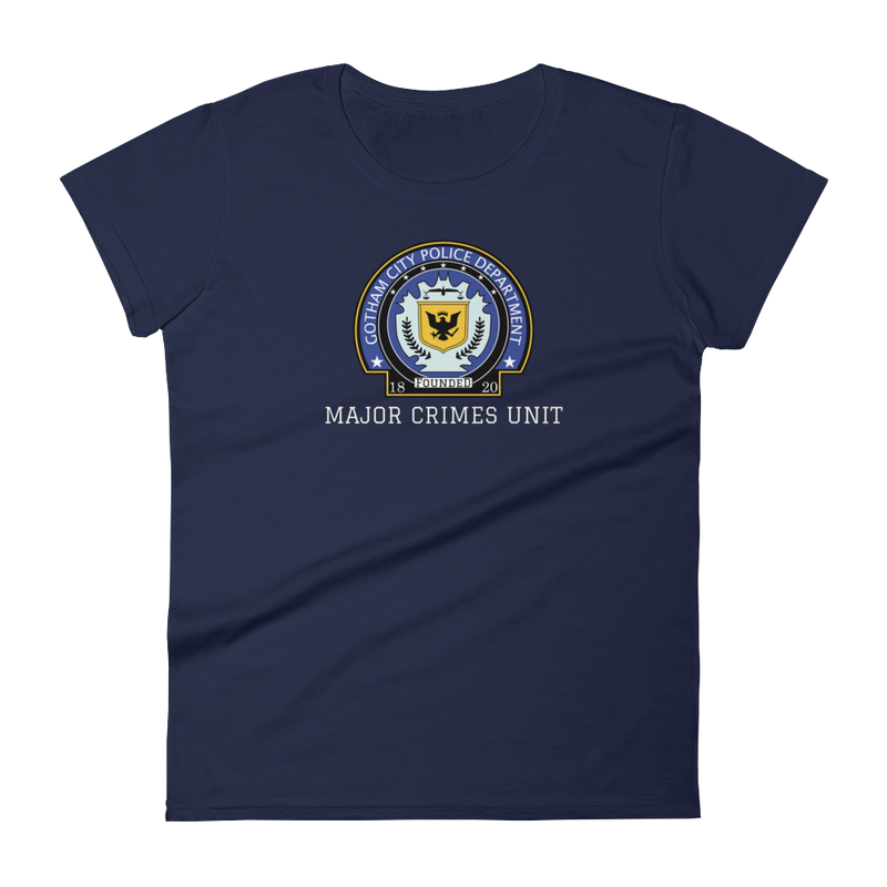 The Dark Knight - GCPD - Major Crimes Unit - Women's T-Shirt - Geek's Tees