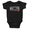Star Trek - USS Enterprise - 1701 - Body Bodysuit - Geek's Tees