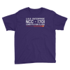Star Trek - USS Enterprise - 1701 - Kid's T-Shirt - Geek's Tees