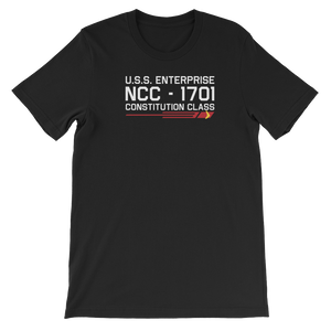 Star Trek - USS Enterprise - 1701 - Men's T-Shirt - Geek's Tees