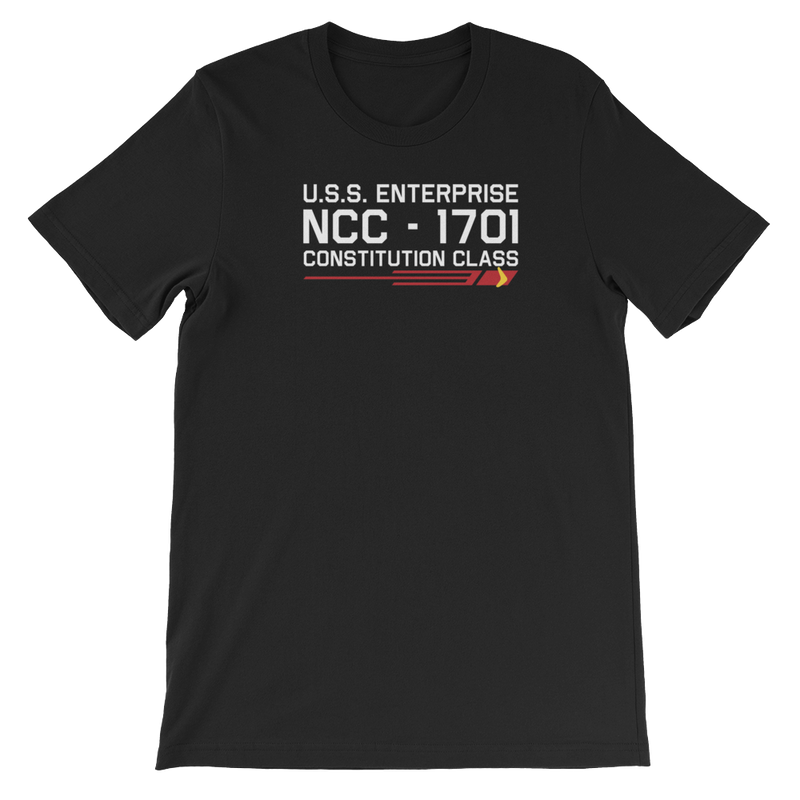 Star Trek - USS Enterprise - 1701 - Men's T-Shirt - Geek's Tees