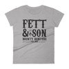 Star Wars - Fett & Son Bounty Hunters - Women's T-Shirt - Geek's Tees