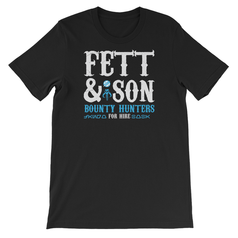 Star Wars - Fett & Son Bounty Hunters - Men's T-Shirt - Geek's Tees